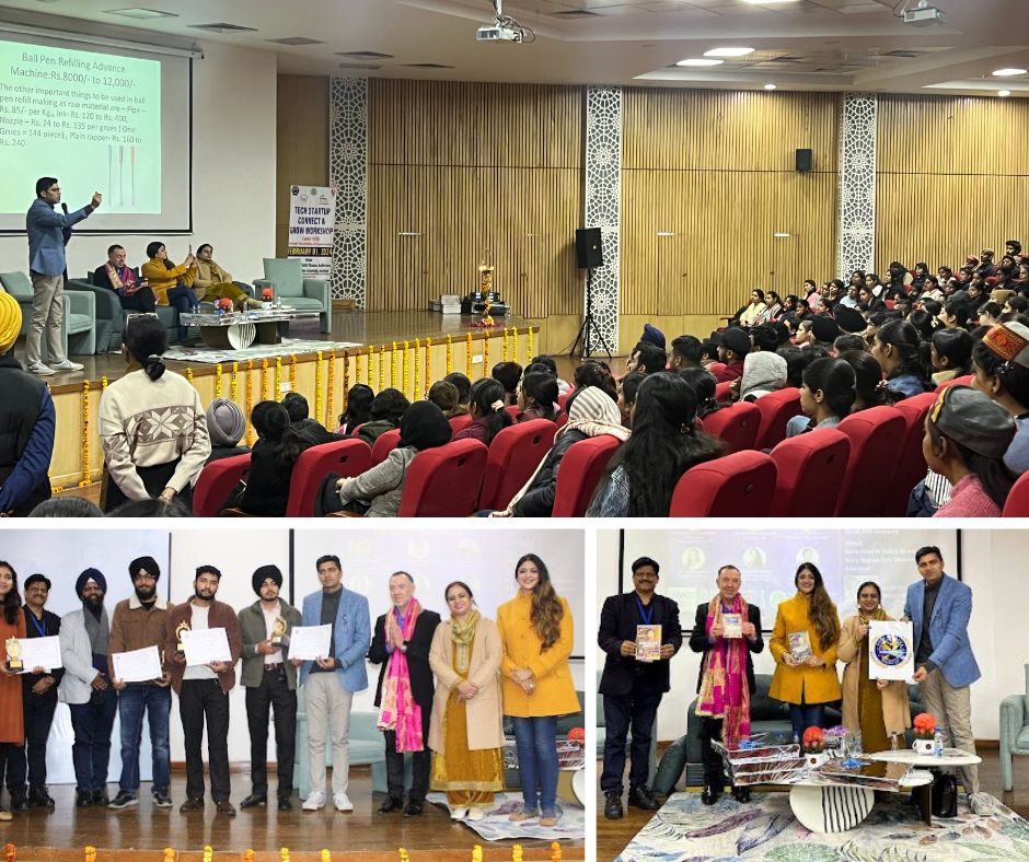 Workshop on Tech Startup Connect at Guru Nanak Dev University