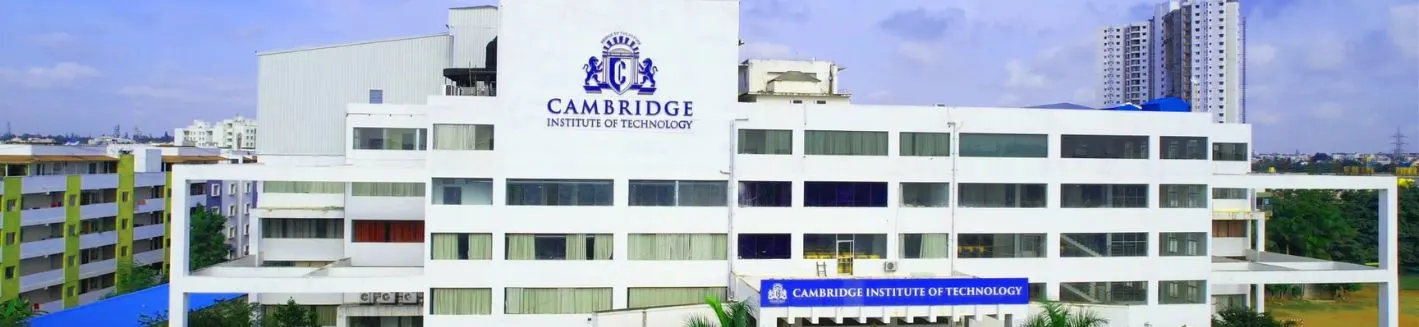 Cambridge Institute of Technology K R Puram